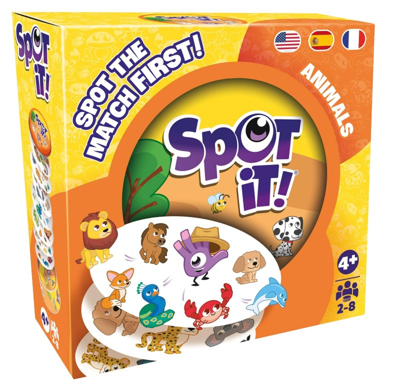 Spot it! Junior Animals Card Game | Games | Safari Ltd®