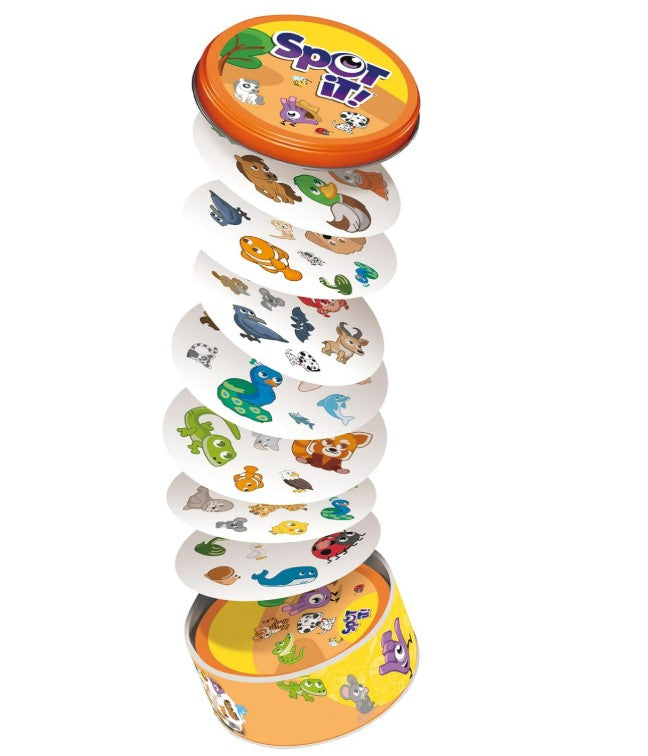 Spot it! Junior Animals Card Game | Games | Safari Ltd®