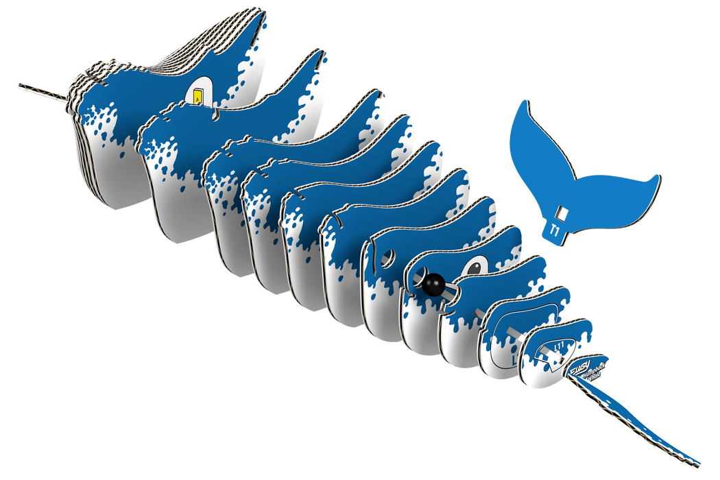 EUGY Humpback Whale 3D Puzzle | Eugy | Safari Ltd®