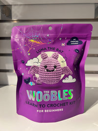 Luna the Bat - Woobles Beginner Crochet Amigurumi Kit |  | Safari Ltd®
