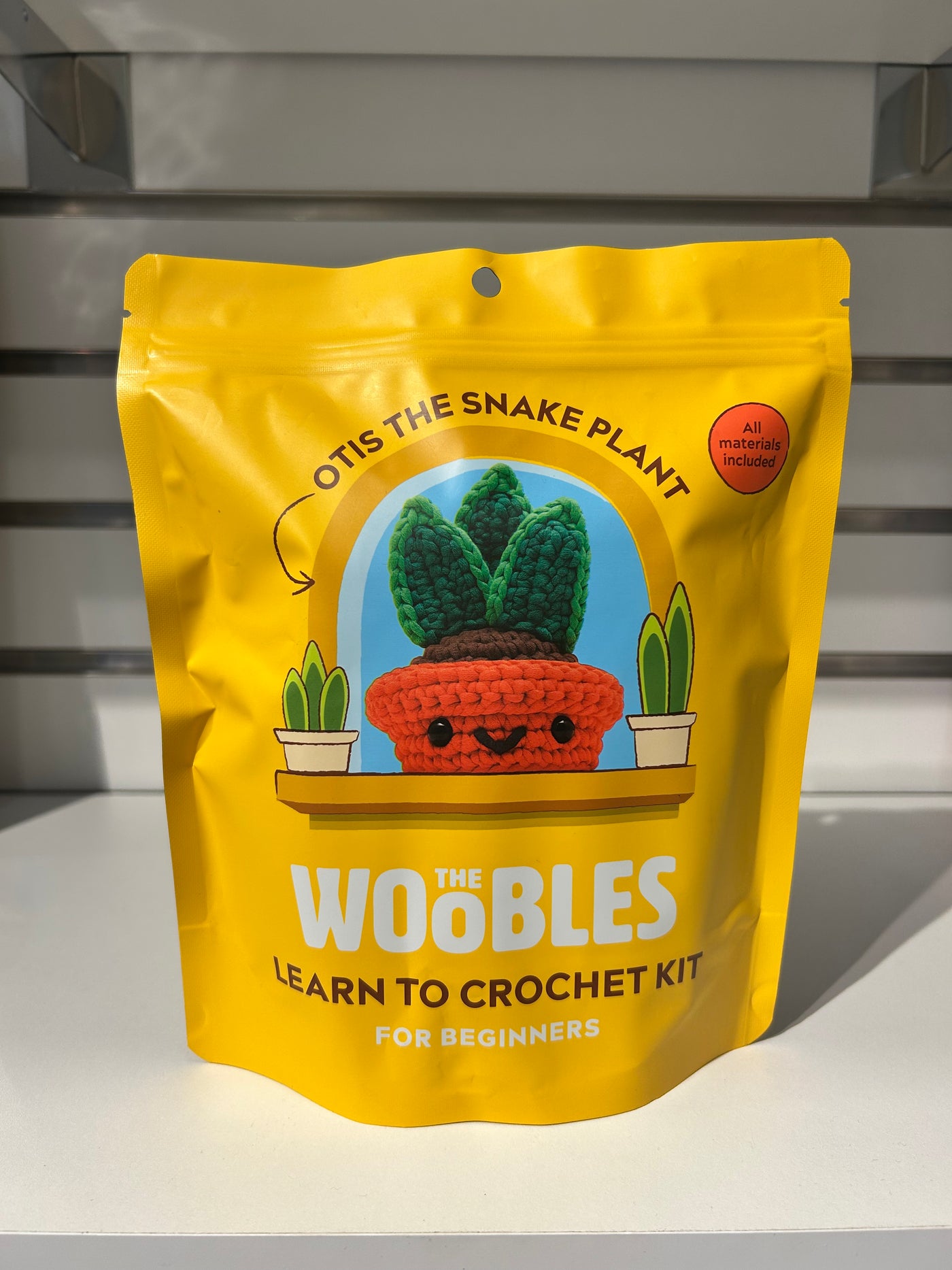 Otis the Snake Plant - Woobles Beginner Crochet Amigurumi Kit |  | Safari Ltd®