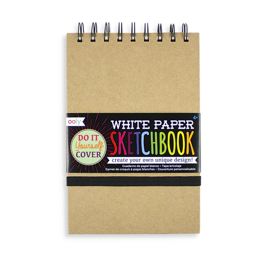 OOLY - DIY Sketchbook - Large White Paper |  | Safari Ltd®