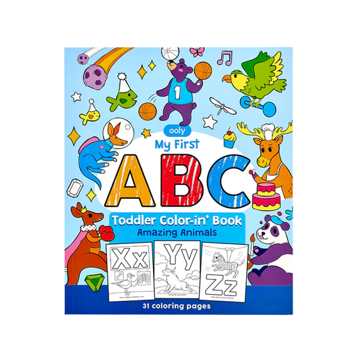 Toddler - Colorin' Book - ABC - Amazing Animals |  | Safari Ltd®