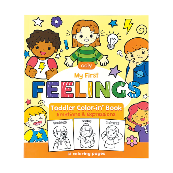 Toddler - Colorin' Book - Feelings |  | Safari Ltd®