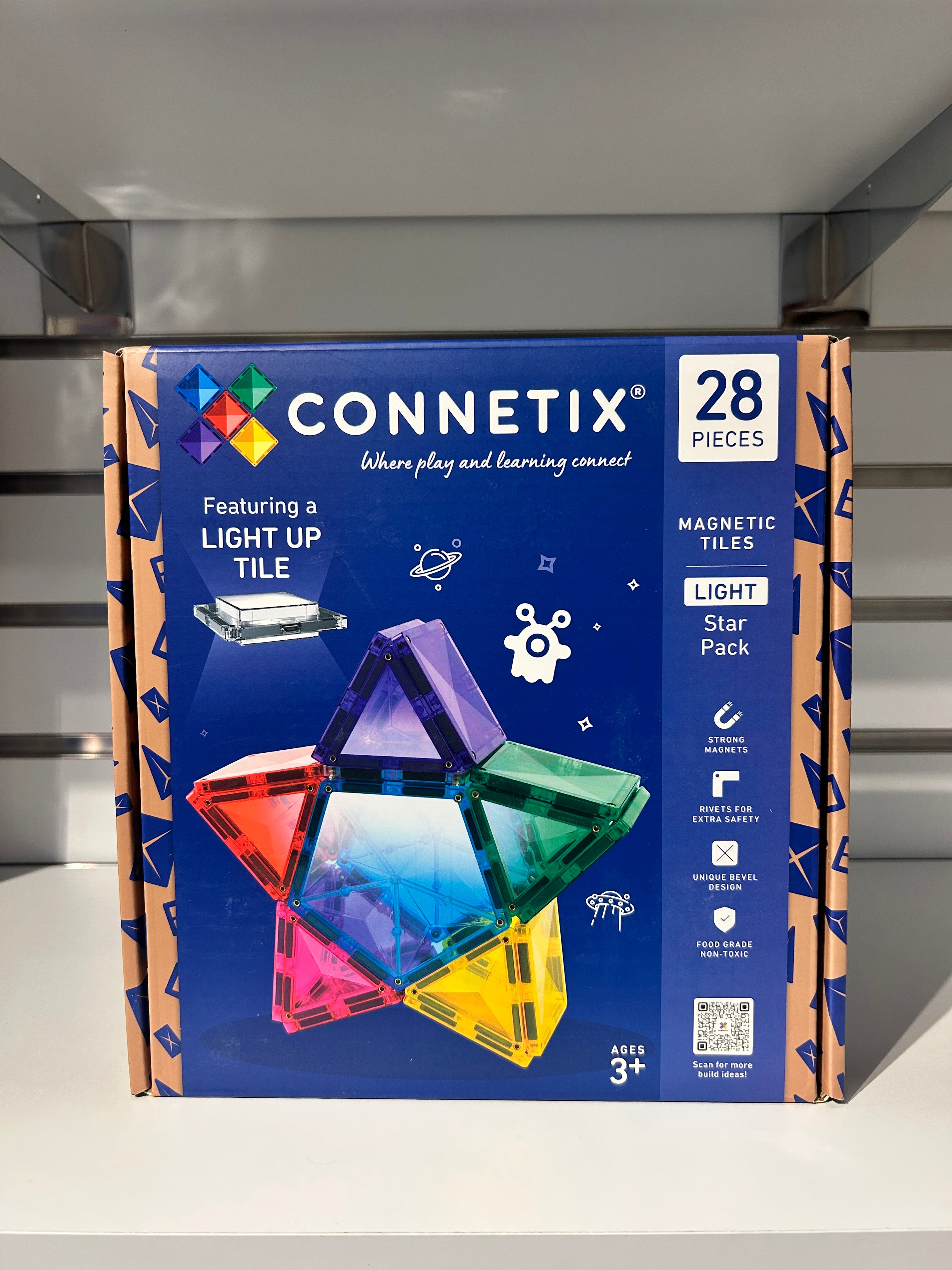 Connetix Light Star Pack 28 pc |  | Safari Ltd®