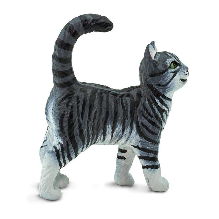 Gray Tabby Cat Toy | Farm | Safari Ltd®