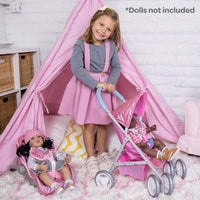 Glam Glitter Medium Shade Stroller |  | Safari Ltd®