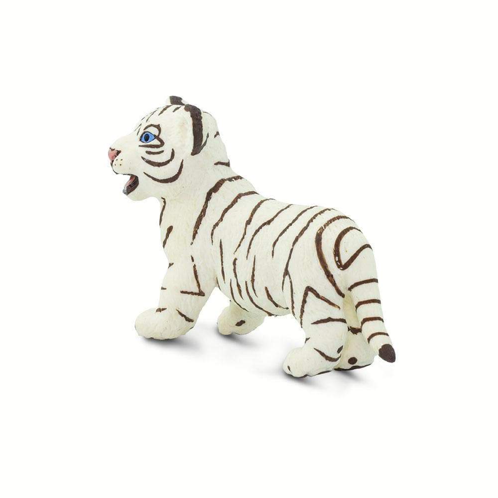 White Bengal Tiger Cub Toy | Wildlife Animal Toys | Safari Ltd®