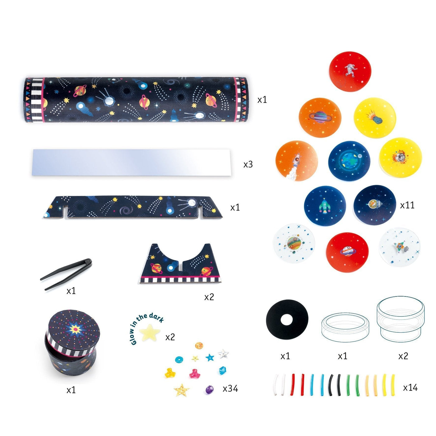 Space Immersion DIY Kaleidoscope Craft Kit |  | Safari Ltd®