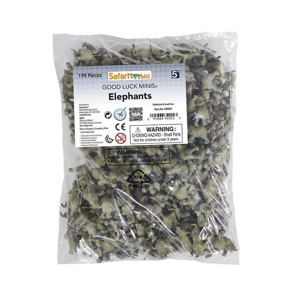 Elephants - 192 pcs - Good Luck Minis® | Good Luck Minis® | Safari Ltd®
