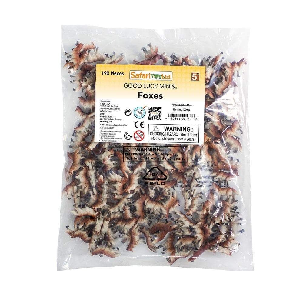 Foxes - 192 pcs - Good Luck Minis® | Good Luck Minis® | Safari Ltd®