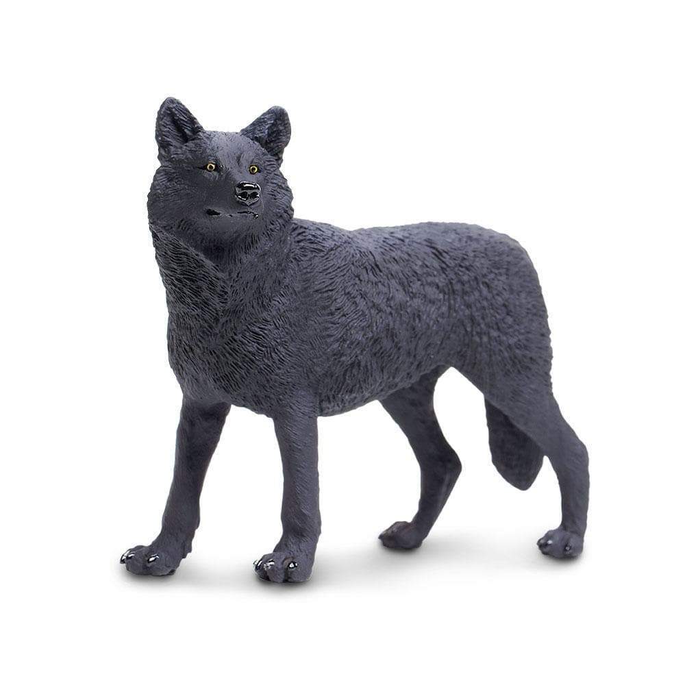Black Wolf Toy | Wildlife Animal Toys | Safari Ltd. | Safari Ltd®