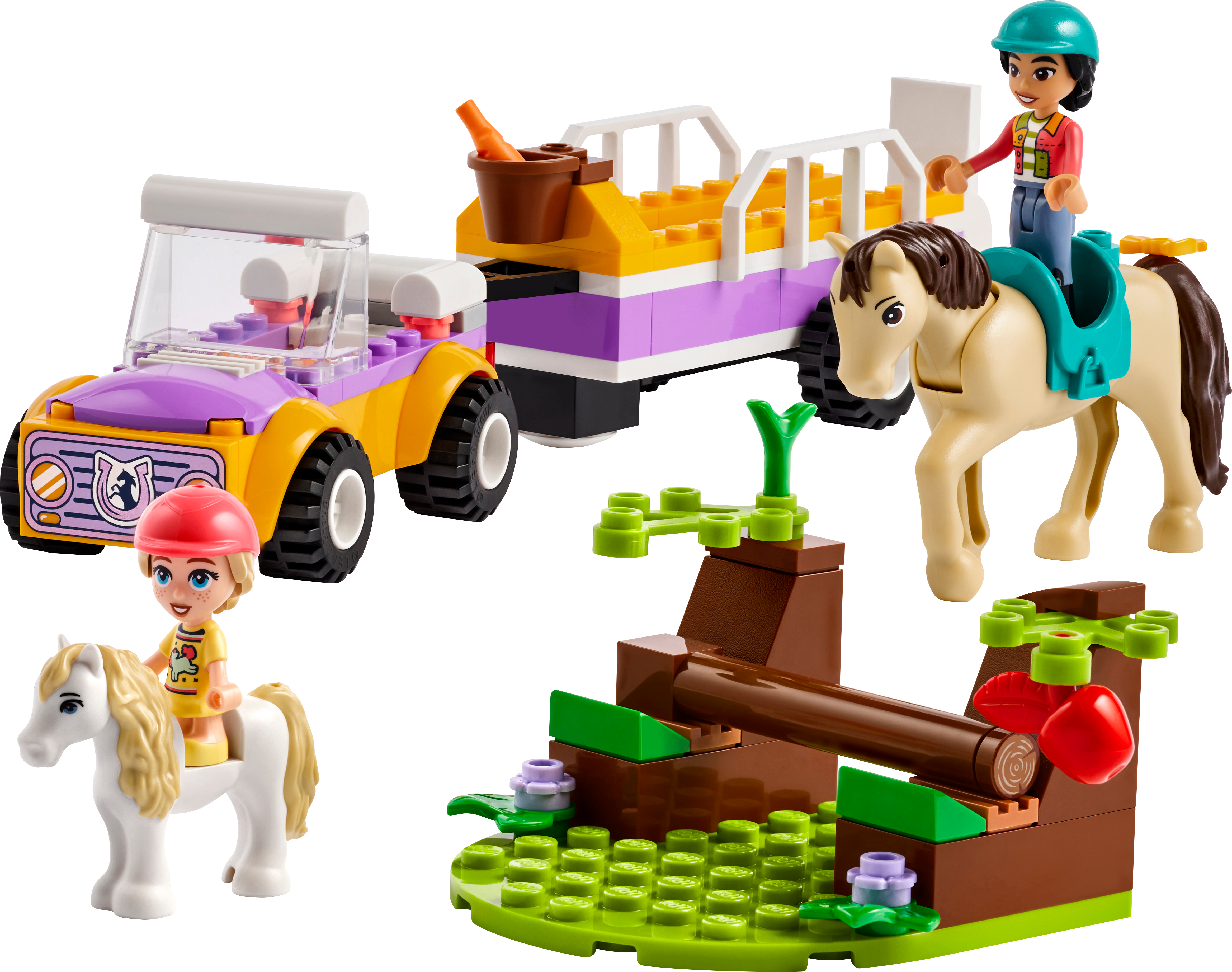 42634 Horse and Pony Trailer |  | Safari Ltd®