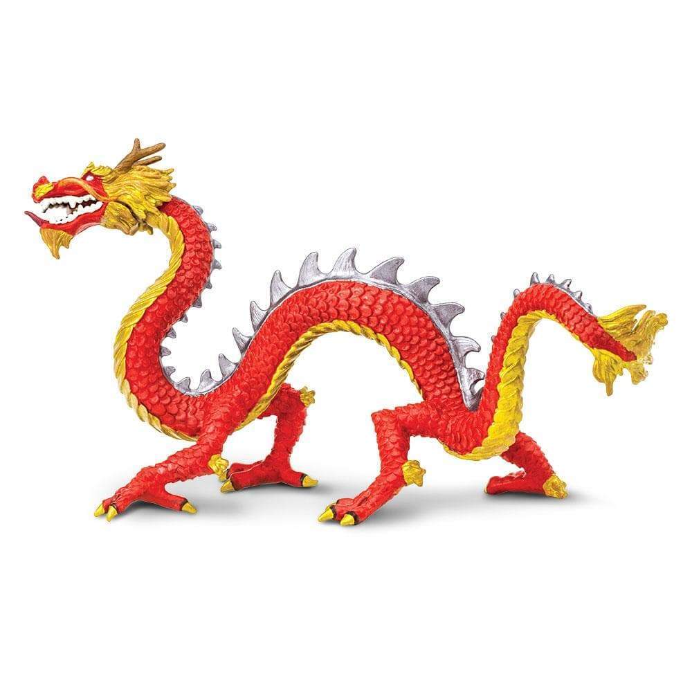 Safari Ltd: Horned Chinese Dragon Figure Safari Ltd: Horned Chinese Dragon Figure