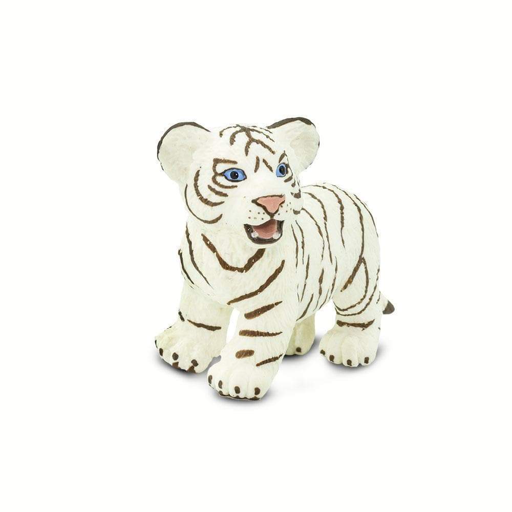 White Bengal Tiger Cub Toy | Wildlife Animal Toys | Safari Ltd®