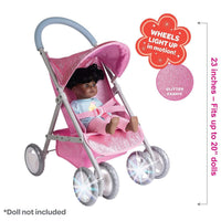 Glam Glitter Medium Shade Stroller |  | Safari Ltd®