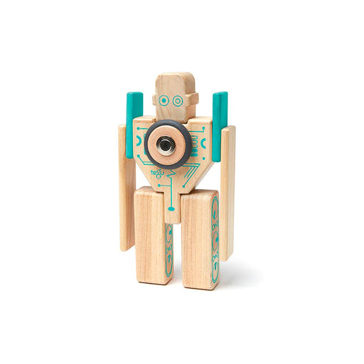 Magbot - Magnetic Wooden Block Set  |  | Safari Ltd®