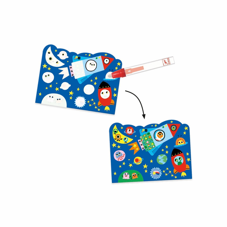 Hidden in the Sky Paint with Water Activity Set - Safari Ltd®
