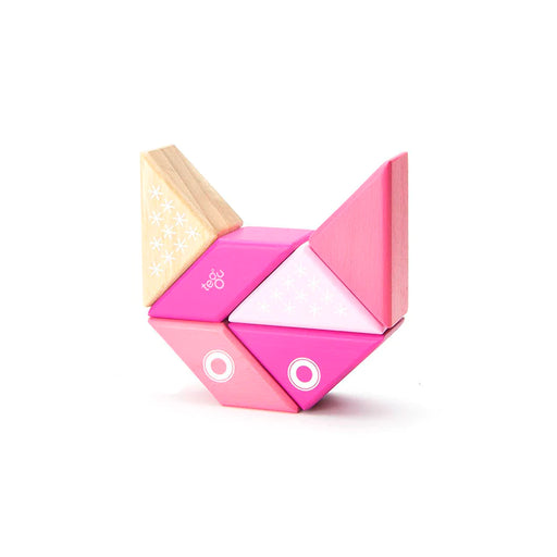 Travel Pals - Magnetic Wooden Block Set | Kitty |  | Safari Ltd®