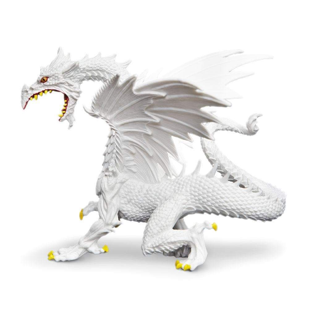 Glow in the Dark Snow Dragon – Magical Arctic Dragon Toy | Safari