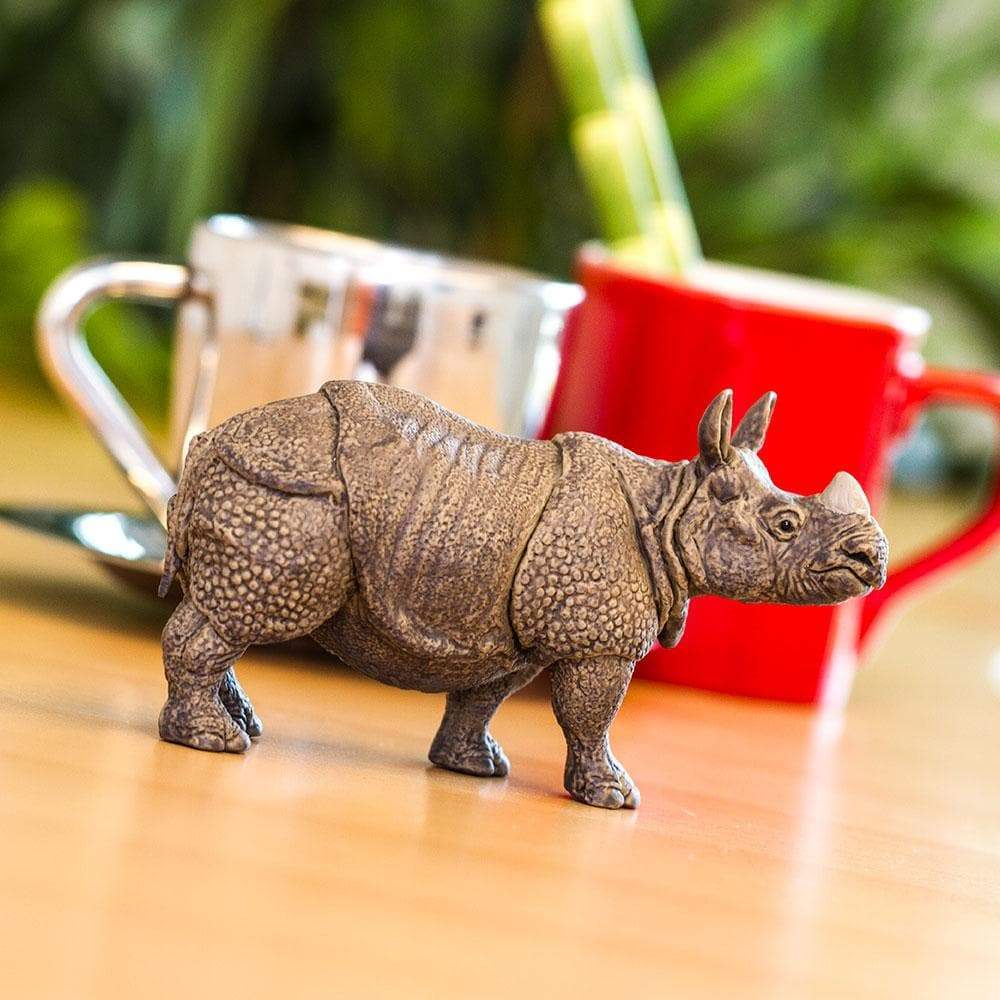 Indian Rhino Toy Safari Ltd®