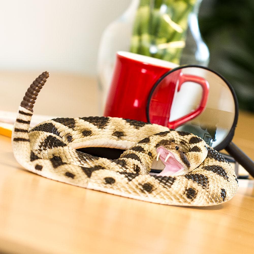 Eastern Diamondback Rattlesnake Toy – Realistic Snake Figurine