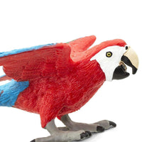 Green-winged Macaw Toy | Wildlife Animal Toys | Safari Ltd®