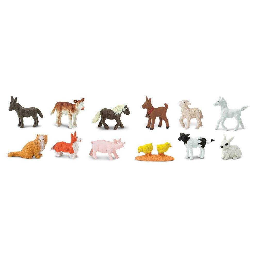 Farm Babies TOOB® | TOOBS® - Mini Toys | Safari Ltd®