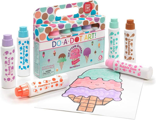Do A Dot Art - 6 Pack Scented Ice Cream Dreams Markers |  | Safari Ltd®