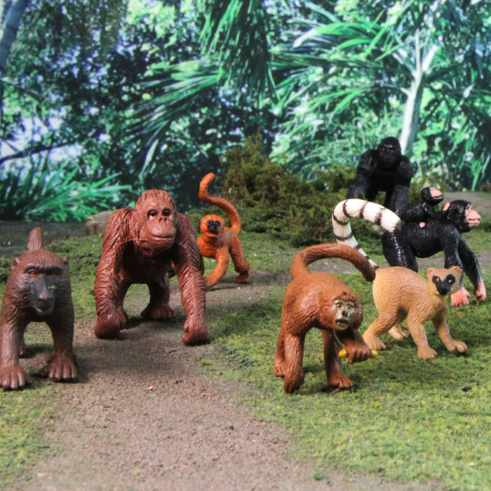 Monkeys & Apes TOOB® | TOOBS® - Mini Toys | Safari Ltd®