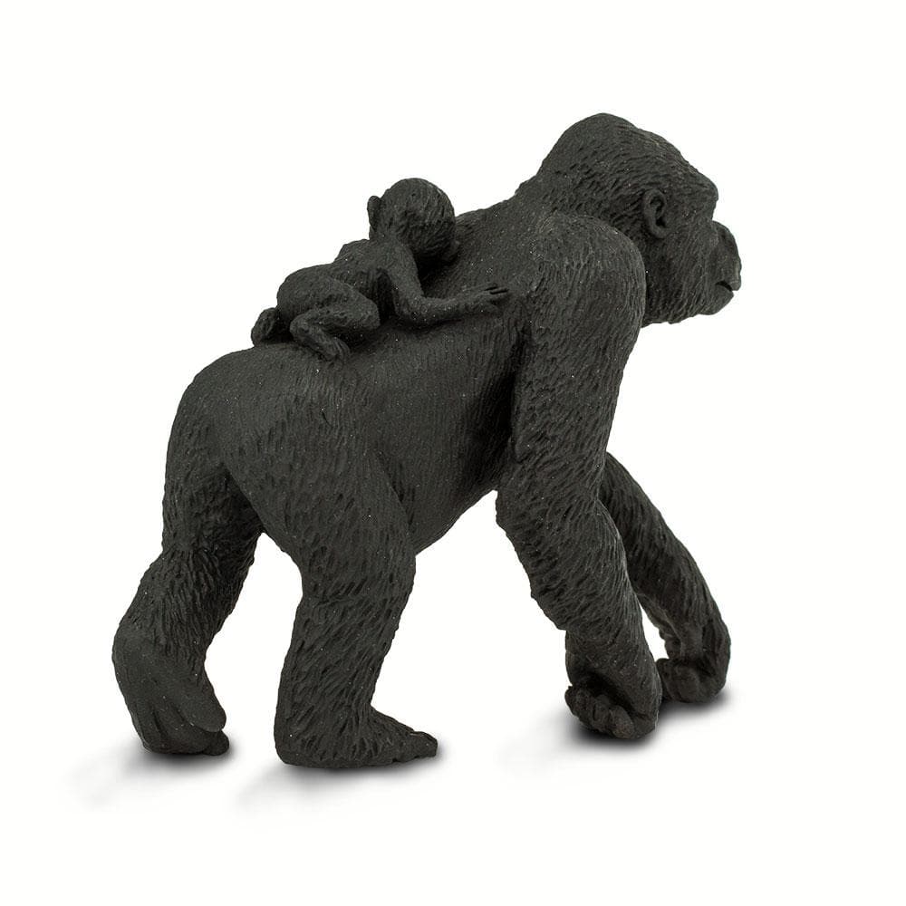 Lowland Gorilla with Baby Toy | Wildlife Animal Toys | Safari Ltd®