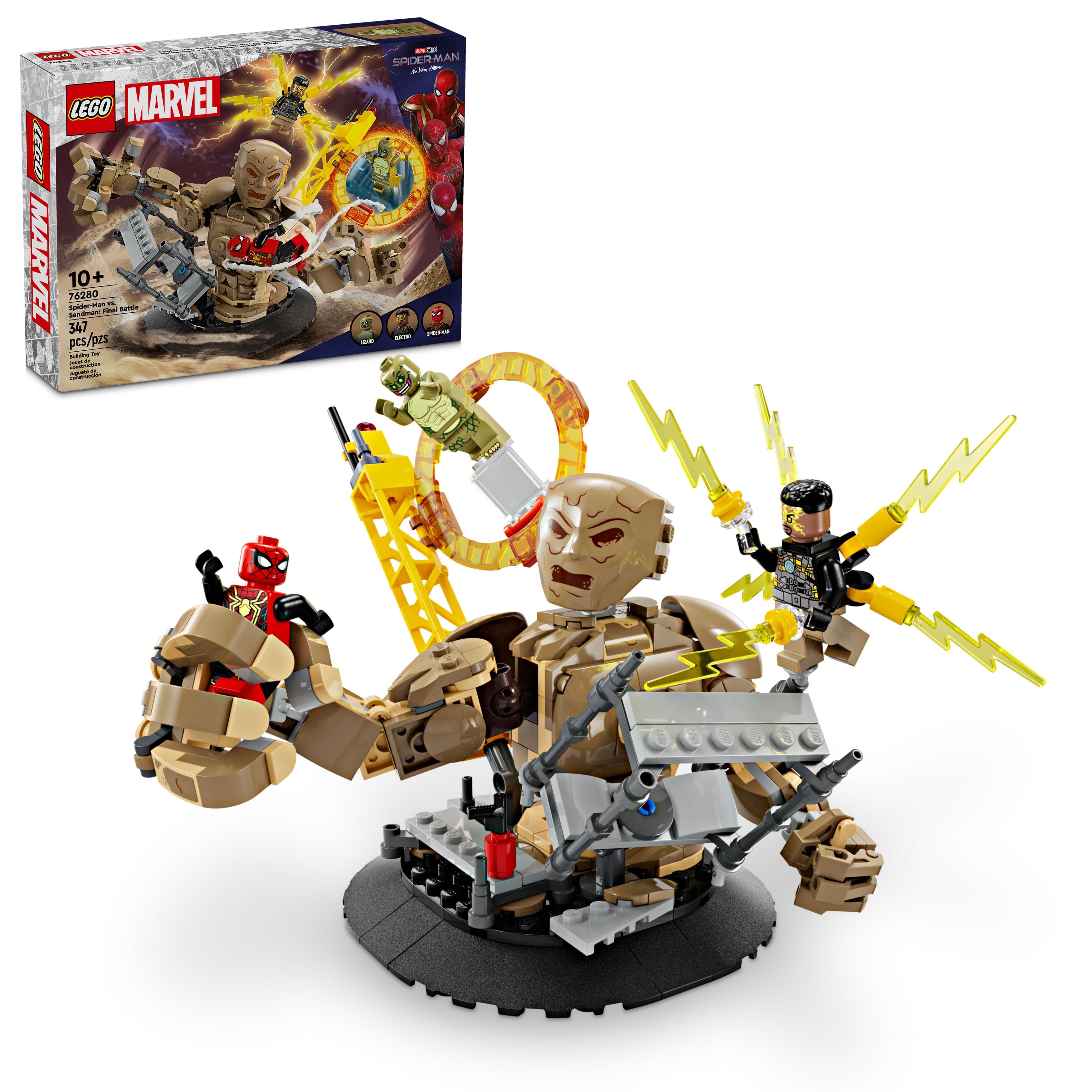76280 Spider-Man vs. Sandman: Final Battle | Safari Ltd®