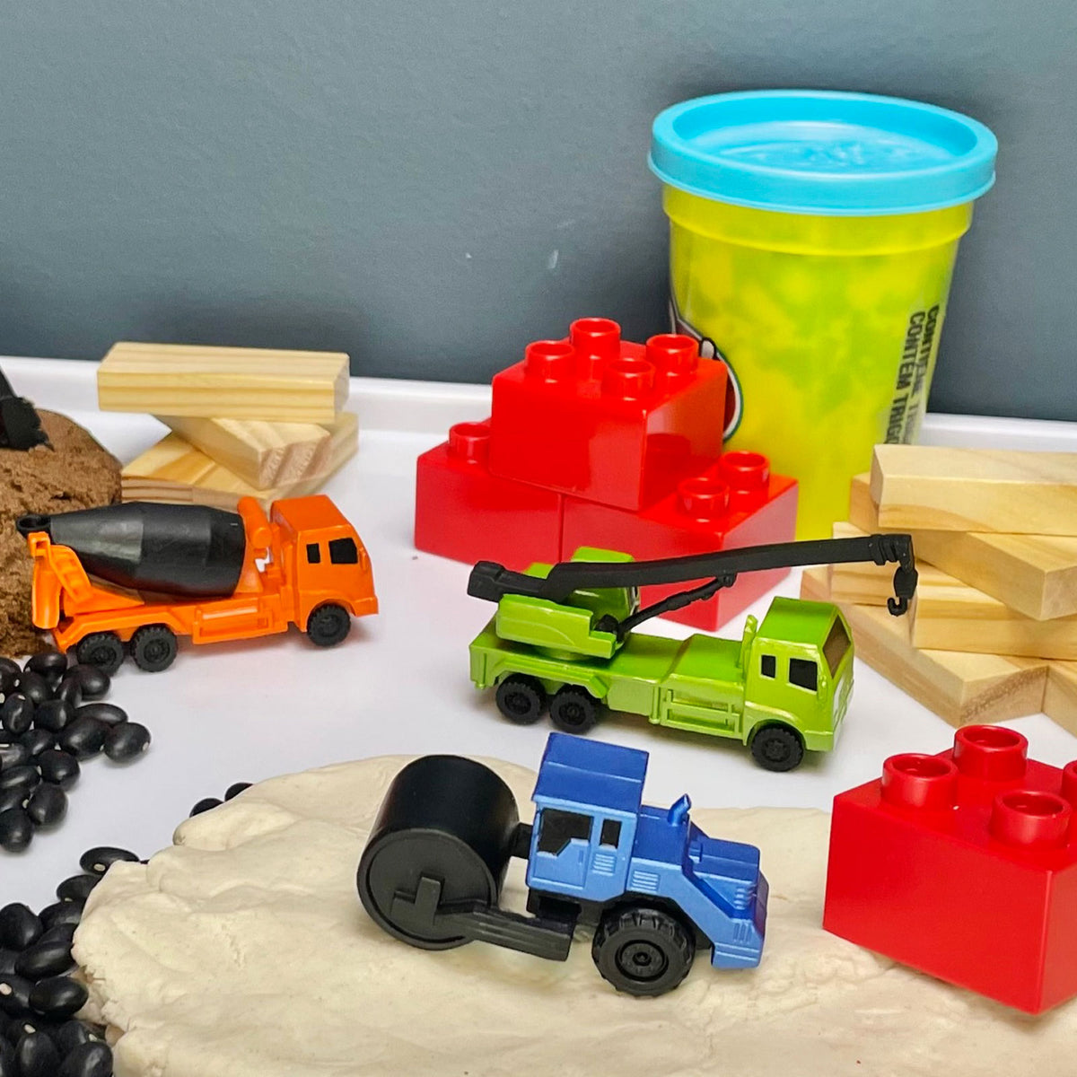 Construction Vehicles TOOB – Mini Toy Truck Set for Boys, Girls & Kids ...
