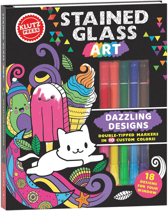 Klutz - Stained Glass Art Dazzling Designs |  | Safari Ltd®