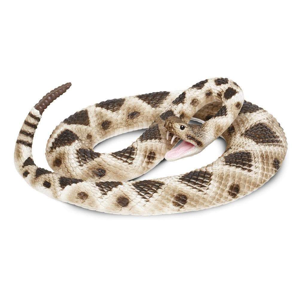 Eastern Diamondback Rattlesnake Toy – Realistic Snake Figurine