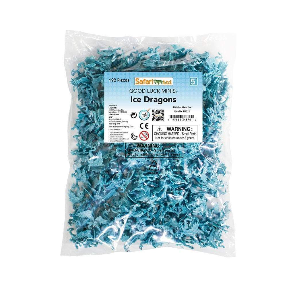 Ice Dragons - 192 pcs - Good Luck Minis® | Safari Ltd®