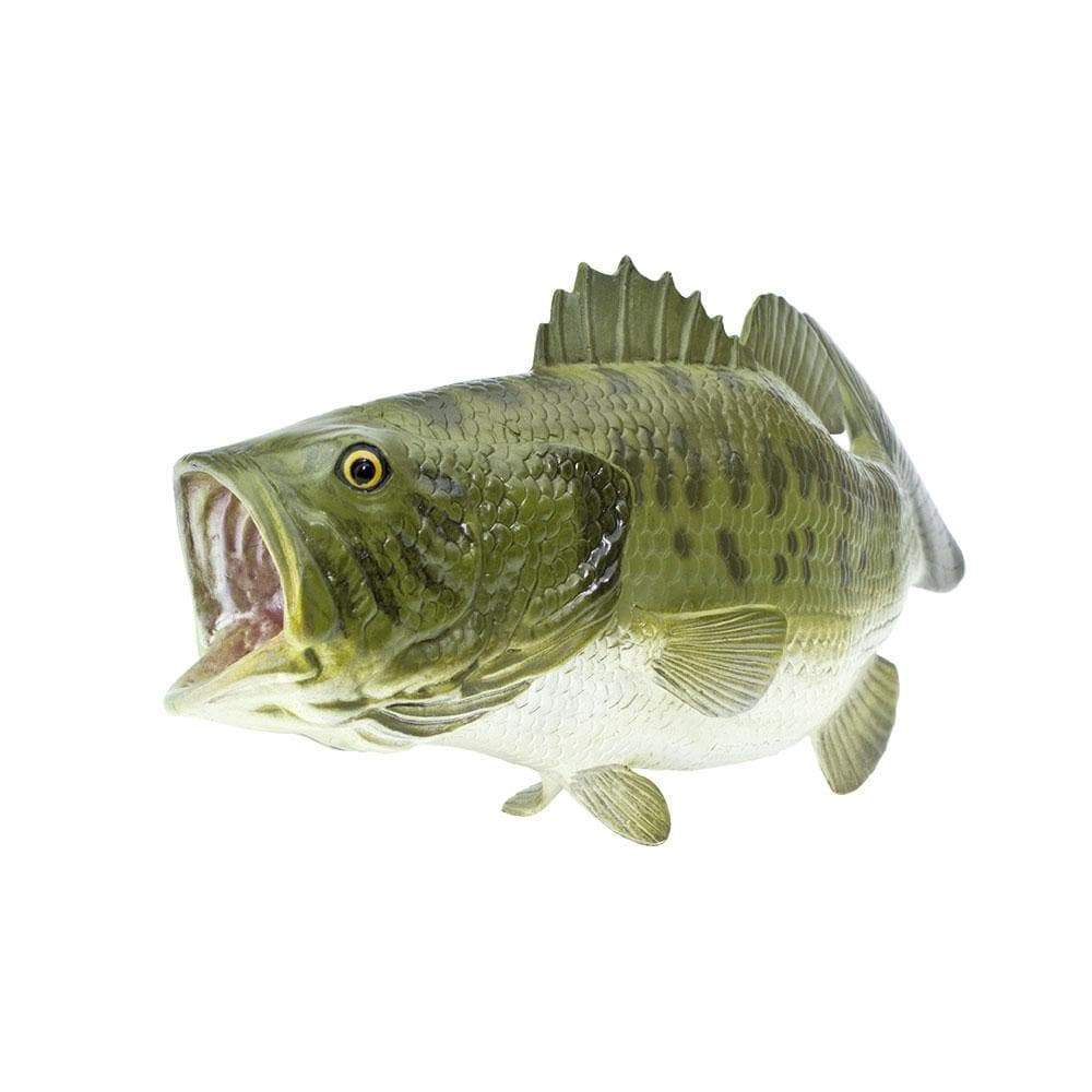 Largemouth Bass Toy | Realistic Fish Figurine by Safari Ltd