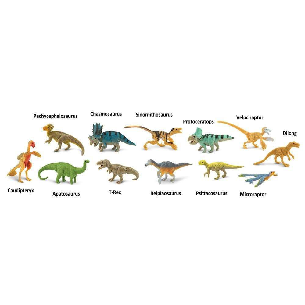 Feathered Dinos TOOB® | TOOBS® - Mini Toys | Safari Ltd®