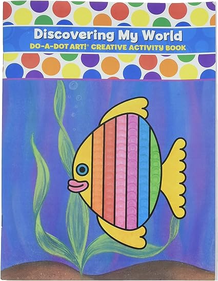Do A Dot Art - Activity Book - Discovering My World |  | Safari Ltd®