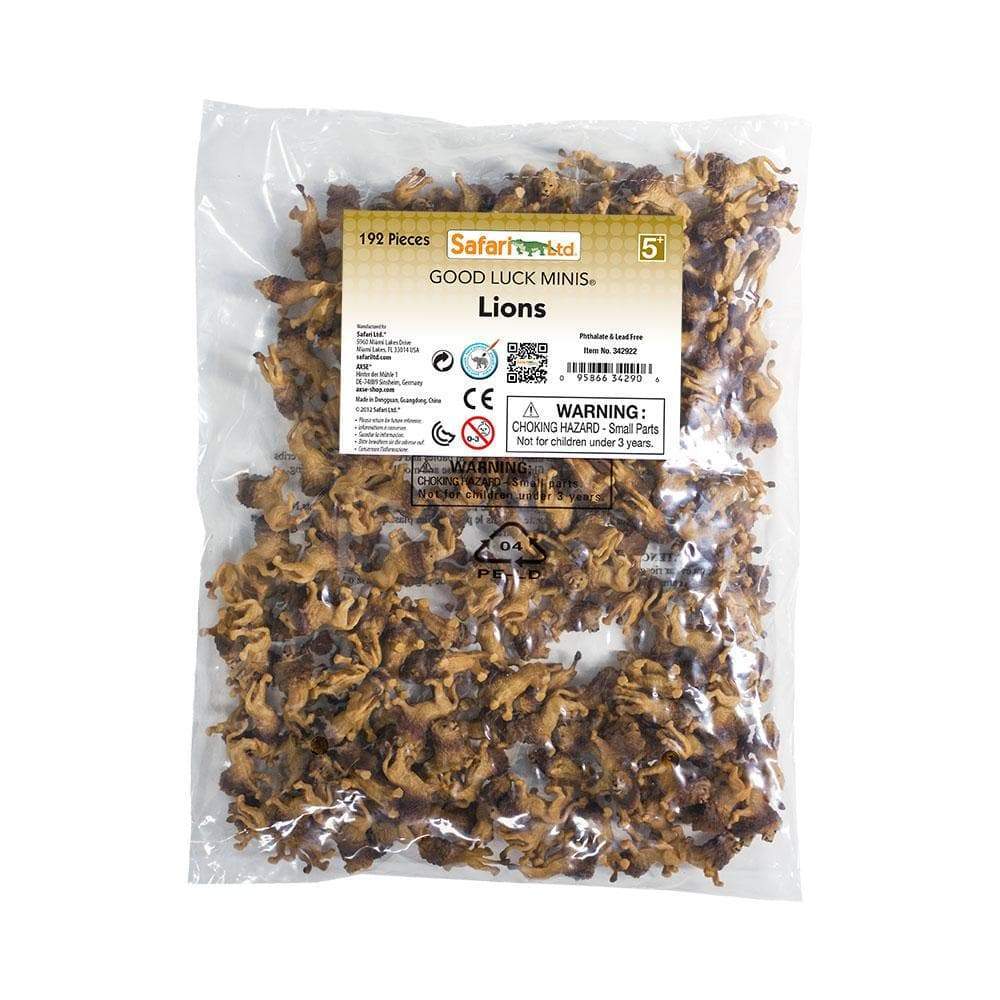 Lions - 192 pcs - Good Luck Minis® | Good Luck Minis® | Safari Ltd®