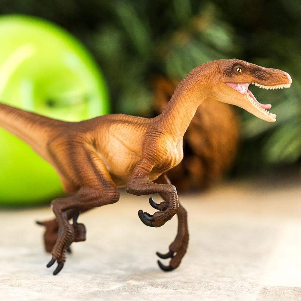 Velociraptor Dinosaur Toy Realistic Prehistoric Model Safari