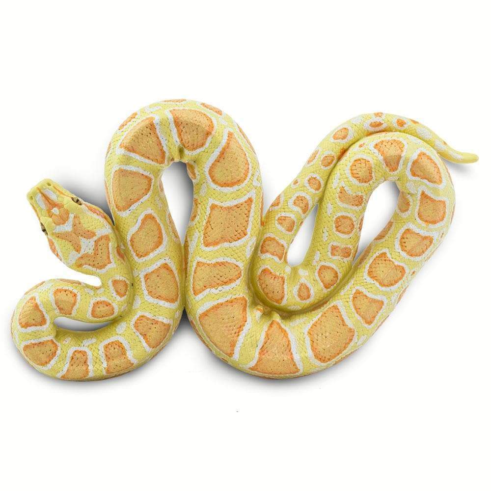 Albino Burmese Python Toy Snake | Incredible Creatures | Safari Ltd®