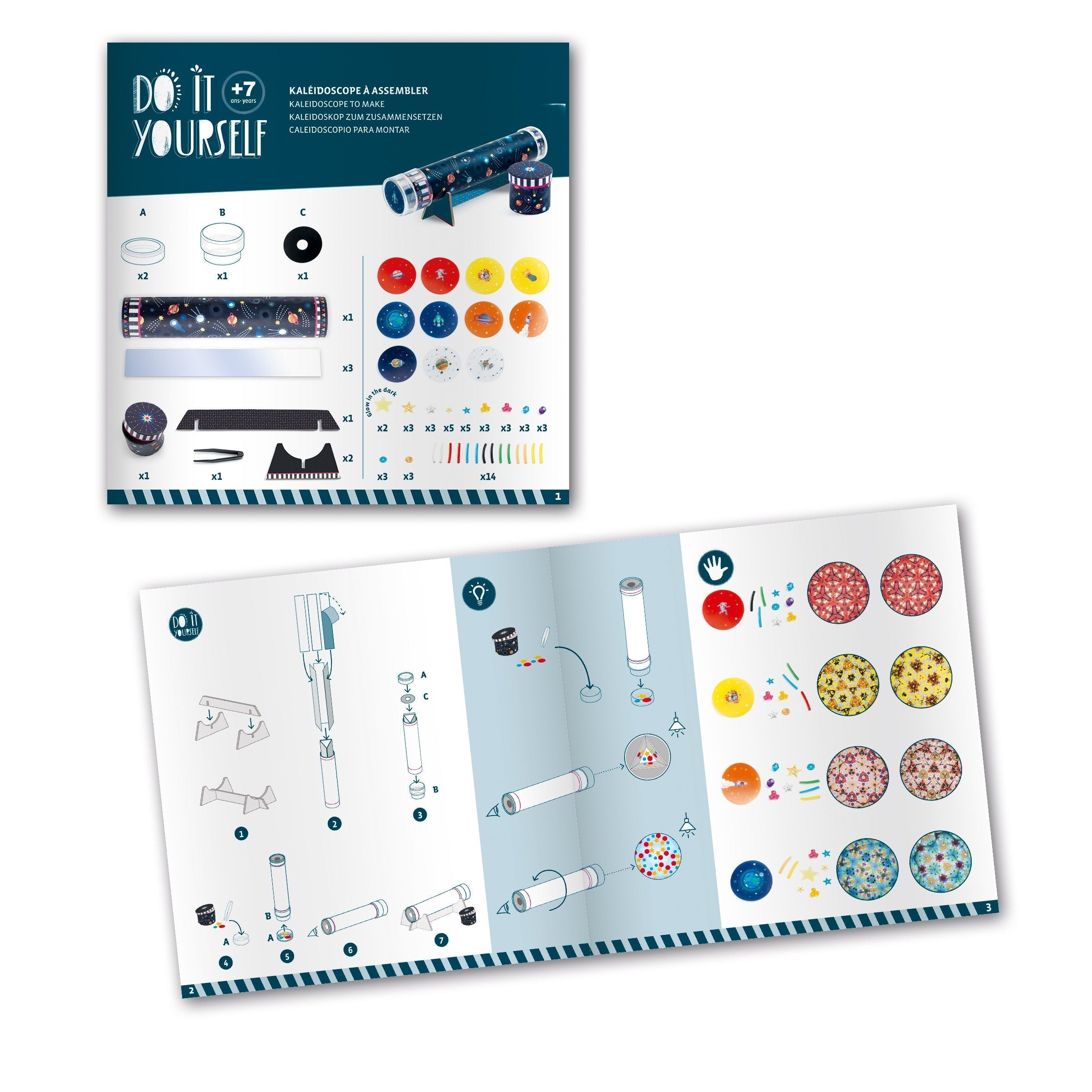 Space Immersion DIY Kaleidoscope Craft Kit |  | Safari Ltd®