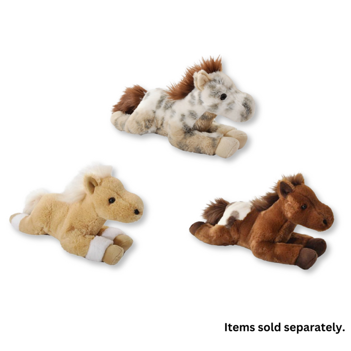 16" Wild Onez Horse Asst - Brown, Tan, Palamino | The Petting Zoo | Safari Ltd®