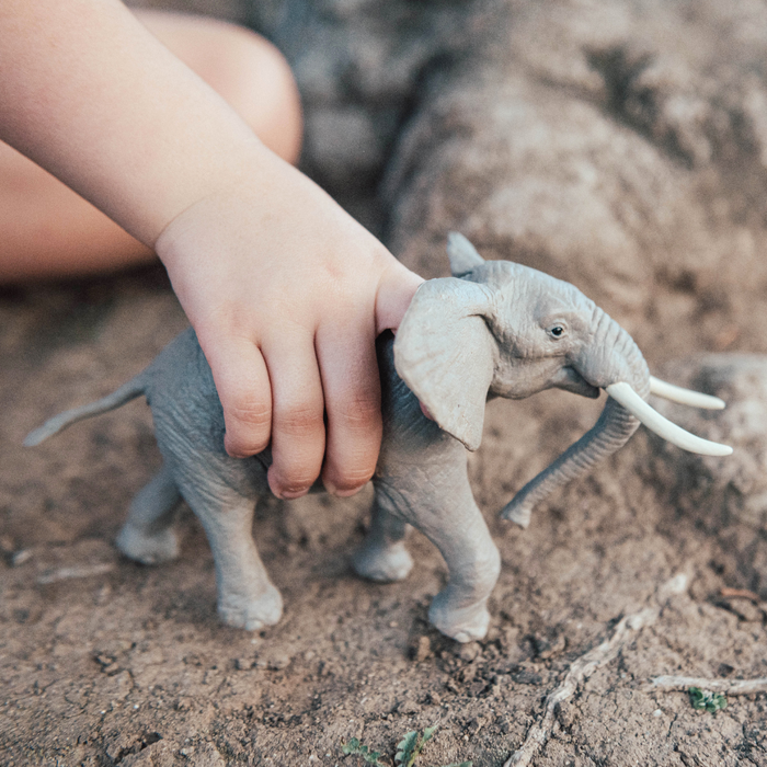African Bull Elephant Toy | Wildlife Animal Toys | Safari Ltd®