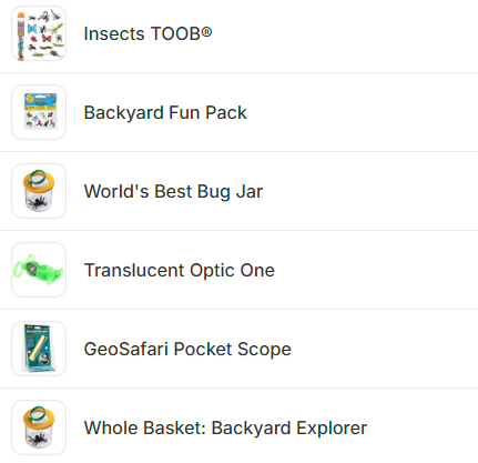 Whole Basket: Backyard Explorer