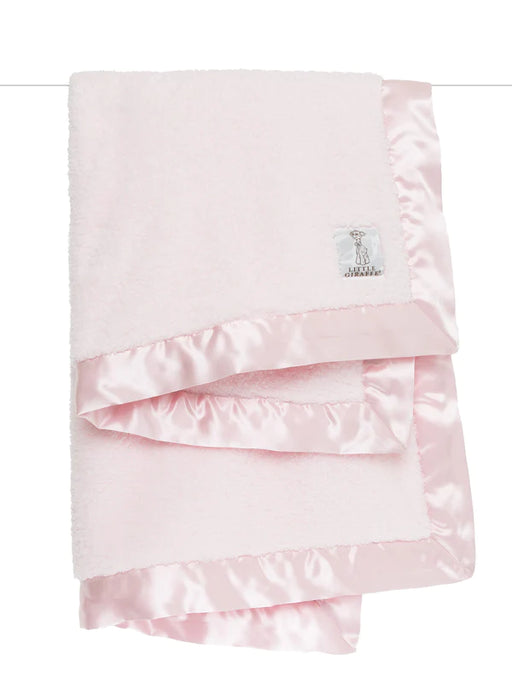 Little Giraffe - Chenille - Baby Blanket - Pink |  | Safari Ltd®