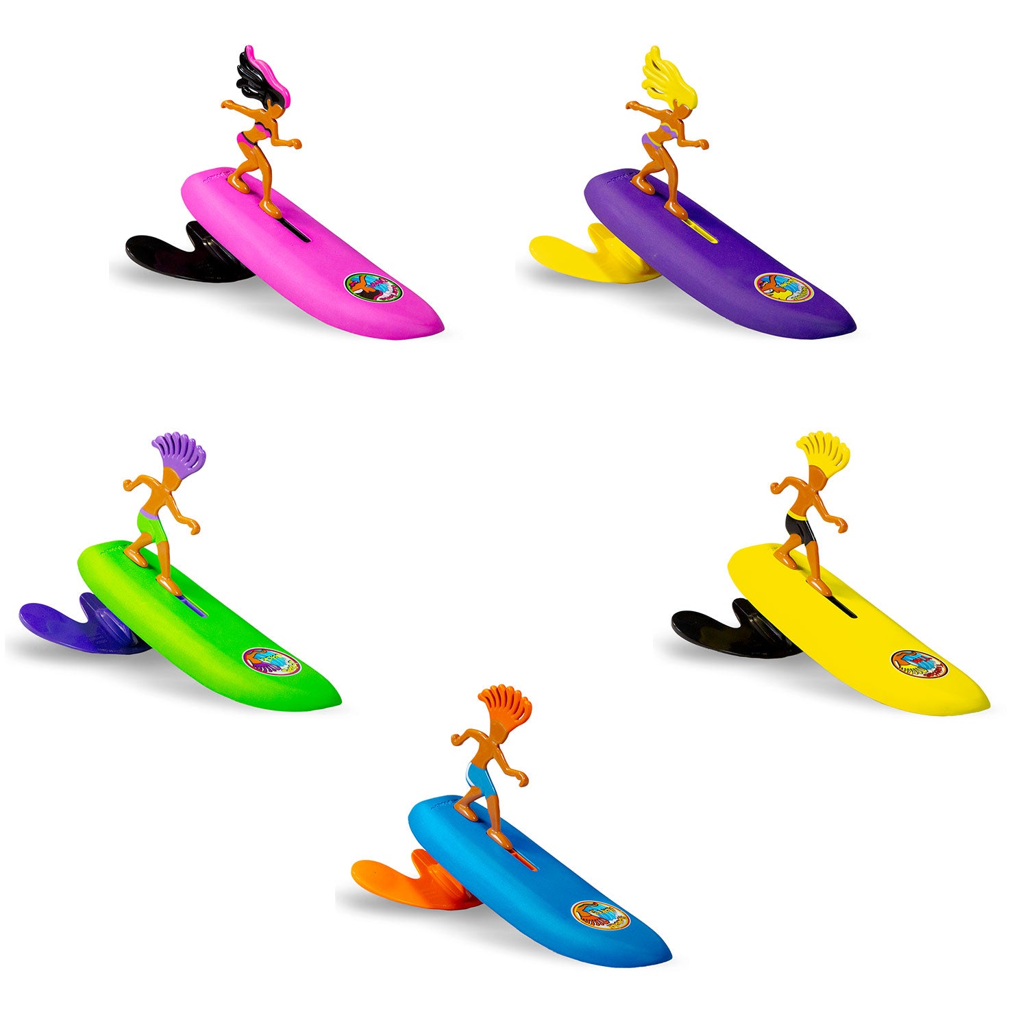 【超美品】K2 TT surfer WMS 23cm Surfer Dudes Naomi – Self-Righting Beach Toy | Safari Ltd