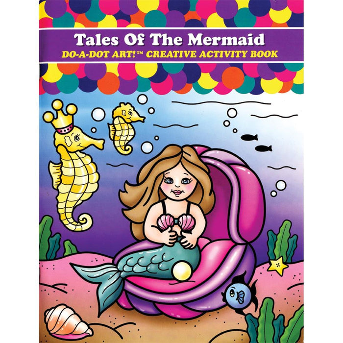 Do A Dot Art Activity Book Tales Of A Mermaid Safari Ltd do-a-dot-art-activity-book-tales-of-a-mermaid-safari-ltd