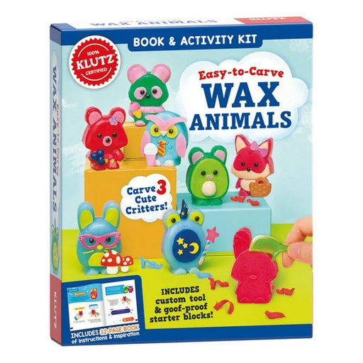 Klutz - Easy to Carve Wax Animals - Book & Activity Kit |  | Safari Ltd®